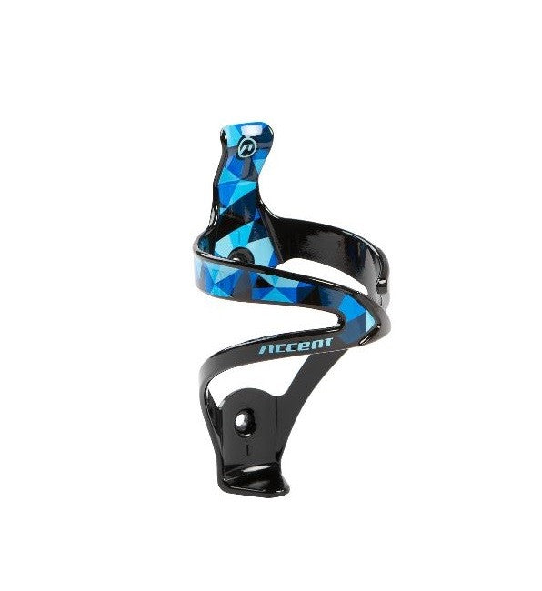 KOSZYK BIDONU ACCENT MOSAIC CZARNO-NIEBIESKI