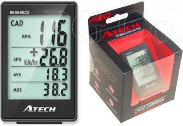 LICZNIK BEZPRZEWODOWY ATECH BS20-BV-CA-RTC-FL-EL