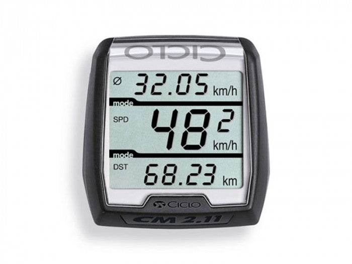 LICZNIK CICLOSPORT CM 2.11 PRZEWODOWY CZARNY