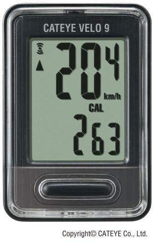 LICZNIK VELO 9 CC-VL820 CZARNY