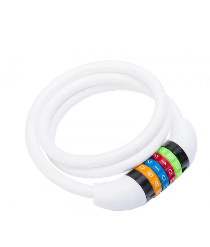 ZAMKNIĘCIE ROMET 100cm/10mm SZYFR SL602 BIAŁE