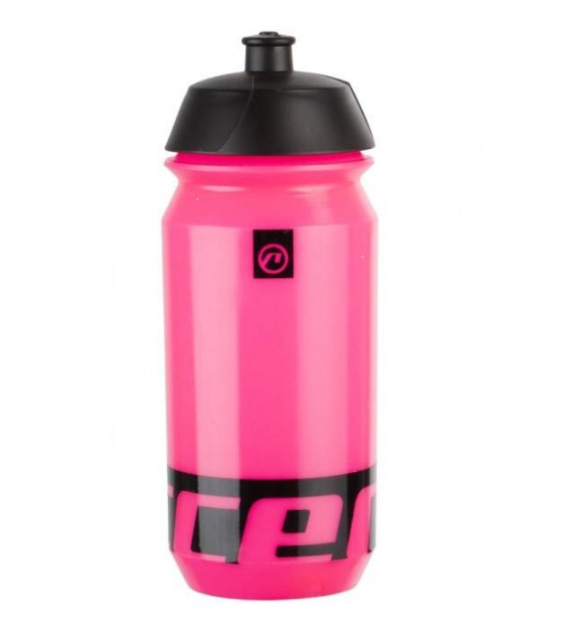 BIDON ACCENT PEAK 500ml RÓŻOWY FLUO-CZARNY