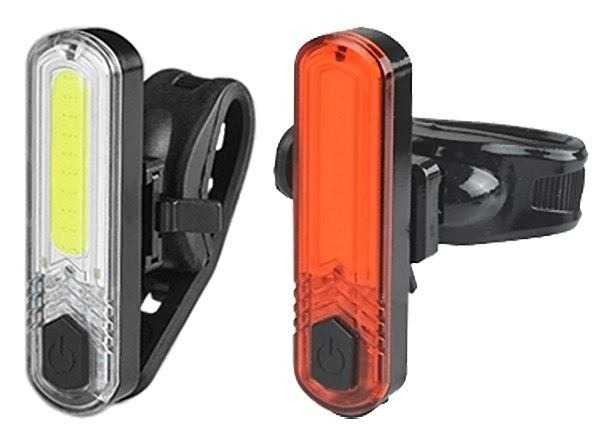 KOMPLET OŚWIETLENIA JY-6056 10/10-LED AKUM USB