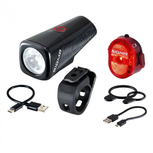 KOMPLET OŚWIETLENIA SIGMA BUSTER 150 + NUGGET II