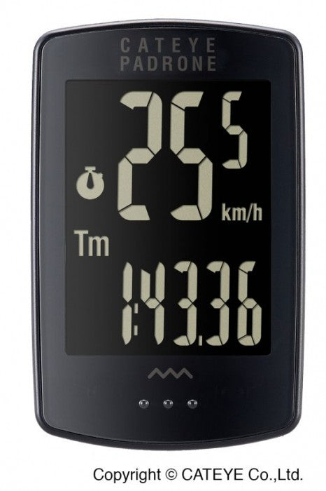 LICZNIK CATEYE PADRONE STEALTH CC-PA100W LCD