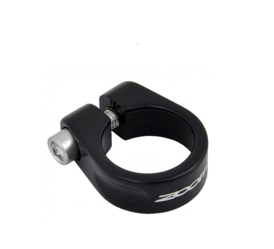 OBEJMA SIODŁA ZOOM 28,6 CZARNA ŚRUBA ALU AT-83