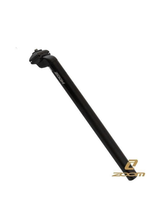 WSPORNIK SIODŁA 25,8x400 ALU CZARNY ZOOM SP-C212