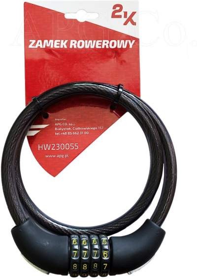 ZAMKNIĘCIE 2K 80cm/12mm SZYFR HW230055