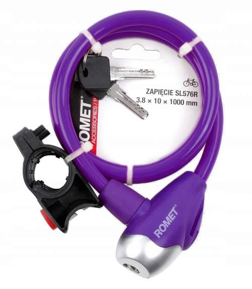 ZAMKNIĘCIE ROMET 100cm/10mm SL576 (RÓŻNE KOLORY)